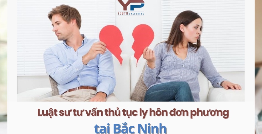 YP Law Firm cung cấp dịch vụ luật sư tư vấn thủ tục ly hôn đơn phương tại Bắc Ninh. Hỗ trợ toàn diện pháp lý và tâm lý, bảo vệ quyền nuôi con và tài sản.