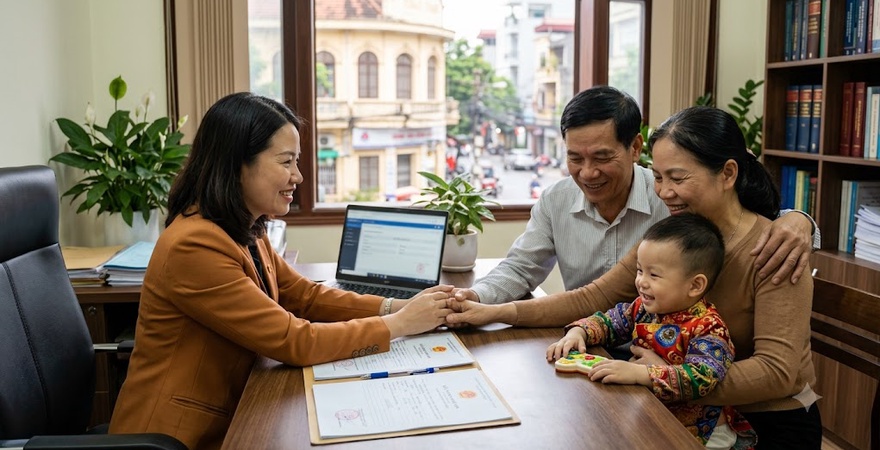 Dịch vụ luật sư tư vấn thủ tục nhận nuôi con nuôi tại Hải Phòng của YP Law Firm hỗ trợ hồ sơ, nộp thủ tục, theo dõi và nhận kết quả đúng quy định hiện hành.