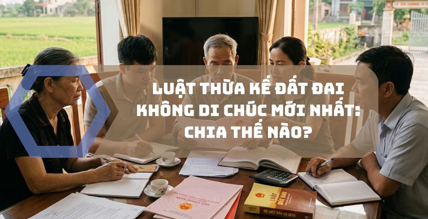 Luật thừa kế đất đai không di chúc mới nhất: Hướng dẫn cách chia hàng thừa kế, thủ tục sang tên sổ đỏ và giải đáp pháp lý chuyên nghiệp, tận tâm từ YP Law Firm.