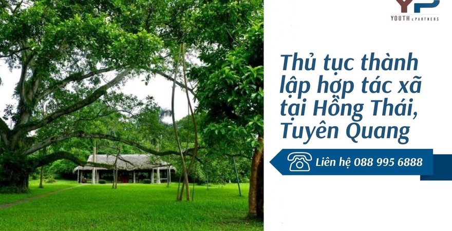 Thủ tục thành lập hợp tác xã tại Hồng Thái: Hướng dẫn chi tiết hồ sơ, quy trình và dịch vụ hỗ trợ nhanh chóng, uy tín cho các hộ gia đình và doanh nghiệp.