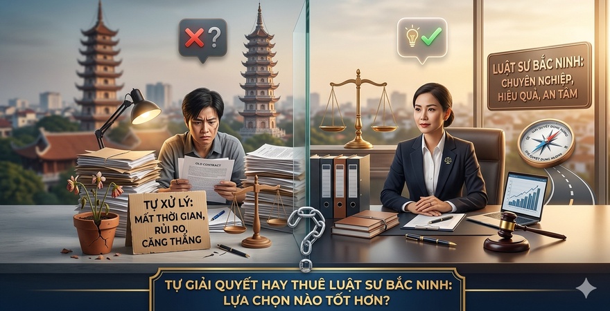 Nên tự giải quyết tranh chấp hay thuê luật sư Bắc Ninh? Phân tích chi tiết chi phí thực tế, rủi ro pháp lý và kinh nghiệm lựa chọn đơn vị uy tín nhất năm 2026.