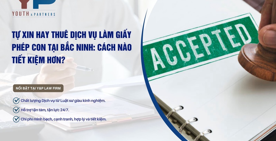 Thuê dịch vụ làm giấy phép con tiết kiệm hơn rõ rệt về chi phí và tránh rủi ro pháp lý. Y&P giúp bạn nhận giấy phép đúng hạn. Đọc ngay để tối ưu thủ tục!